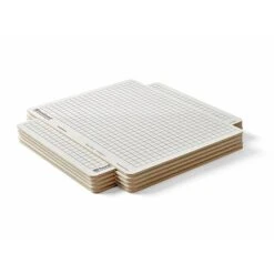 Hand2mind Double-Sided Dry-Erase Whiteboard, 12" X 9", 10/Pack (42342)