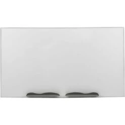 Best-Rite Ultra Trim Dry Erase Porcelain Whiteboard, Aluminum Frame, 6'W X 4'H