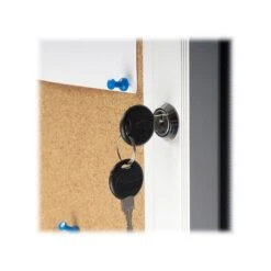 Azar Cork Enclosed Bulletin Board, Aluminum Frame, 42.32" X 32.09" (300231) -Prepa Furniture Shop 17374326 C49B 48A4 AFBCB93F5CF9F5D3 s7