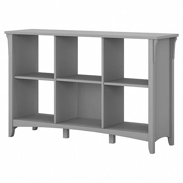 Bush Furniture Salinas 6 Cube Organizer, Cape Cod Gray (SAB148CG-03) 1 Bush Furniture Salinas 6 Cube Organizer, Cape Cod Gray (SAB148CG-03)