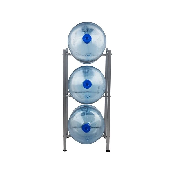 Mind Reader Alloy Collection 3-Tier Stainless Steel Water Jug Stand, Silver (3TJUGWH-SIL) 3 Mind Reader Alloy Collection 3-Tier Stainless Steel Water Jug Stand, Silver (3TJUGWH-SIL) - Image 3