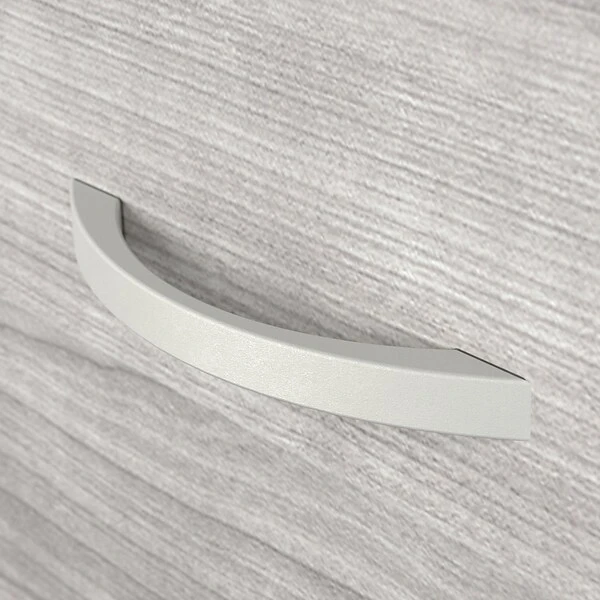 Bush Business Furniture Studio A 21" Low Storage Cabinet With 4 Shelves And Doors, Platinum Gray (SDS160PG-Z) 6 Bush Business Furniture Studio A 21" Low Storage Cabinet With 4 Shelves And Doors, Platinum Gray (SDS160PG-Z) - Image 6