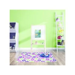 Deflect-O FashionMat Lazy Daisies Hard Floor Chair Mat, 35" X 40", Low-Pile, Multicolor Vinyl (CM3540LD) -Prepa Furniture Shop 394C1A1F 974A 4E0B A6E386A8625C0505 s7