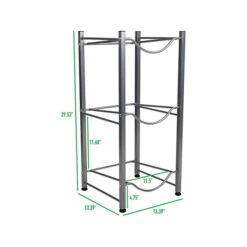 Mind Reader Alloy Collection 3-Tier Stainless Steel Water Jug Stand, Silver (3TJUGWH-SIL) 9 Mind Reader Alloy Collection 3-Tier Stainless Steel Water Jug Stand, Silver (3TJUGWH-SIL) -Prepa Furniture Shop 3EC5352F 9152 41BA B1306074DC0004BA s7