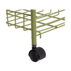 Honey-Can-Do 3-Shelf Metal Mobile Utility Cart With Dual Wheel, Olive (CRT-09137) -Prepa Furniture Shop 4326ABD5 2882 4AC0 A737829508E7CFDD s7