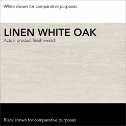 Bush Furniture Key West Tall TV Stand, Linen White Oak, Screens Up To 65" (KWV160LW-03) -Prepa Furniture Shop 4C55287E 47F1 4E5E ABFBA9E0E3DB15B6 s7