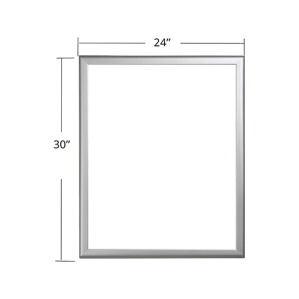 Azar Dry-Erase Whiteboard, Aluminum Frame, 30" X 24" (300229) 1 Azar Dry-Erase Whiteboard, Aluminum Frame, 30" X 24" (300229)