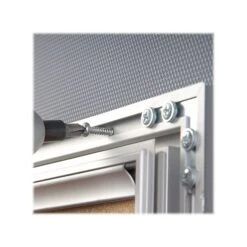 Azar Cork Enclosed Bulletin Board, Aluminum Frame, 42.32" X 32.09" (300231) -Prepa Furniture Shop 5006BBD8 6AB8 4756 BD9EA59812660A6A s7