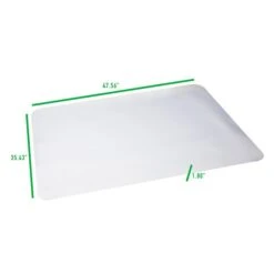 Mind Reader Standard 36" X 48" Rectangular Chair Mat For Carpet, Vinyl (OFFCREC-CLR) -Prepa Furniture Shop 60B0B0D5 549F 4760 AA082790C1E99CC6 s7