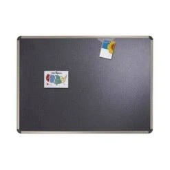 Quartet Prestige Foam Bulletin Board, Titanium Frame, 6' X 4' (B367T)