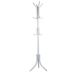 Mind Reader Alloy Collection Coat Stand, Metal, White (COATRACK11-WHT) -Prepa Furniture Shop 68E9EB81 43DA 4CB8 BA77601735B8AFF7 s7