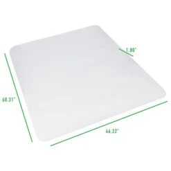 Mind Reader Standard 46" X 60" Rectangular Chair Mat For Carpet, Vinyl (LOFFCREC-CLR) -Prepa Furniture Shop 6F068FF1 6F02 4548 A9444696448F699B s7