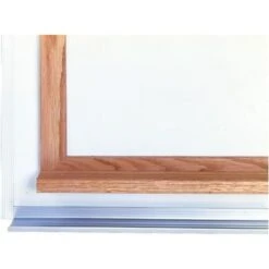 Porcelain-Finish Magnetic Wood Framed Marker Boards; 4'H X 8'W, 78lbs, Ships By Truck