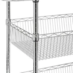 Honey-Can-Do 3 Shelf Storage Cart, 18"W, Chrome (CRT-01451) 10 Honey-Can-Do 3 Shelf Storage Cart, 18"W, Chrome (CRT-01451) -Prepa Furniture Shop 780CD568 7C5A 45A8 A0DBE1030F545E90 s7