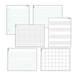 Trend Enterprises Paper Whiteboard, 17" X 22", 6/Pack