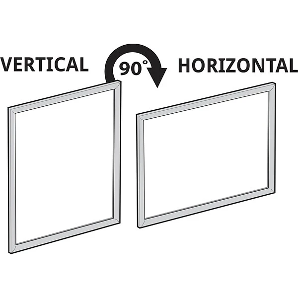 Azar Dry-Erase Whiteboard, Aluminum Frame, 30" X 24" (300229) 2 Azar Dry-Erase Whiteboard, Aluminum Frame, 30" X 24" (300229) - Image 2