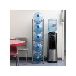 Mind Reader Alloy Collection 5-Tier Stainless Steel Water Jug Stand, Silver (5TJUGWH-SIL) -Prepa Furniture Shop 972BE24A 259F 448F B08B55EA6867196B s7