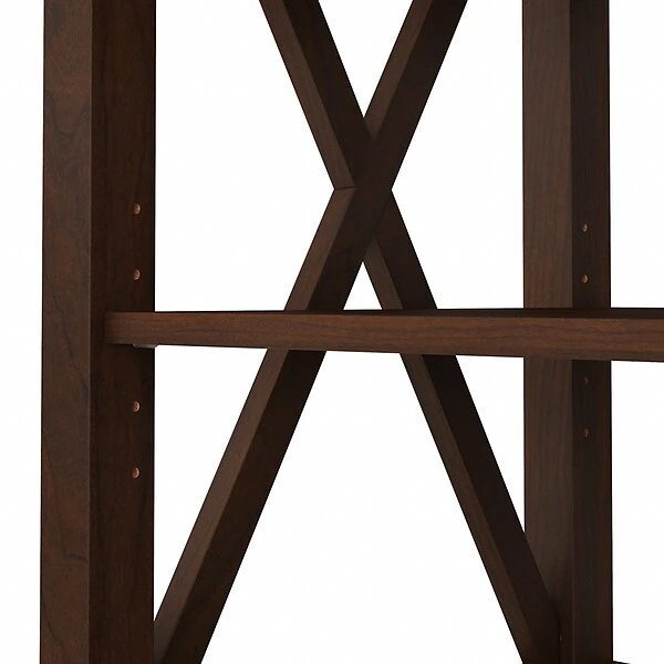 Bush Furniture Key West Manufactured Wood Console TV Stand, Screens Up To 65", Bing Cherry (KWV160BC-03) 7 Bush Furniture Key West Manufactured Wood Console TV Stand, Screens Up To 65", Bing Cherry (KWV160BC-03) - Image 7