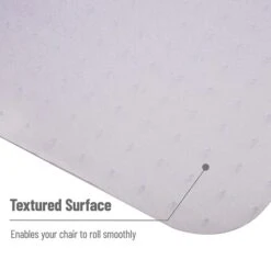 Mind Reader Standard 36" X 48" Rectangular W/Lip Chair Mat For Carpet, Polypropylene (OFFCMAT-CLR) -Prepa Furniture Shop A05B800F BE58 4B18 A6AFC92CE1C405AA s7