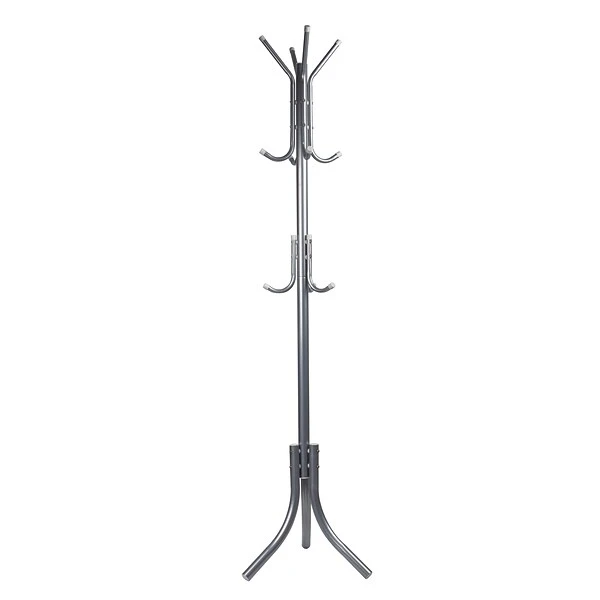 Mind Reader Alloy Collection Coat Stand, Metal, Silver (COATRACK11-SIL) 3 Mind Reader Alloy Collection Coat Stand, Metal, Silver (COATRACK11-SIL) - Image 3