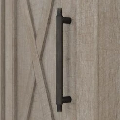 Bush Furniture Key West 30" Small Storage Cabinet With Door And 3 Shelves, Washed Gray (KWS116WG-03) -Prepa Furniture Shop B584B23F 2A51 4582 A65D94157FF169C5 s7