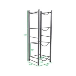 Mind Reader Alloy Collection 4-Tier Stainless Steel Water Jug Stand, Silver (4TJUGWH-SIL) -Prepa Furniture Shop BE77FF95 96F9 4E76 9F933585BBA431A5 s7