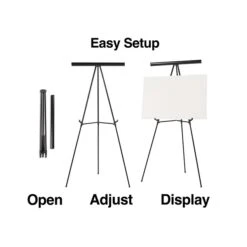 Quill Brand® Tri-Lite Display Easel, Black Steel (28220US/50449US) 6 Quill Brand® Tri-Lite Display Easel, Black Steel (28220US/50449US) -Prepa Furniture Shop D24870EA BF44 4786 9186E5A598EB283B s7