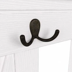 Bush Furniture Key West 66" Entryway Storage Set With Hall Tree, Shoe Bench, And Armoire Cabinet, Pure White Oak (KWS055WT) -Prepa Furniture Shop D71E239A 30AE 4EEE 877DC78B19C42365 s7