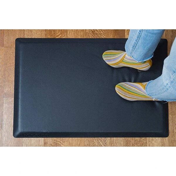 Rocelco Anti-Fatigue Mat, 30" X 20", Black (MAFM) 2 Rocelco Anti-Fatigue Mat, 30" X 20", Black (MAFM) - Image 2