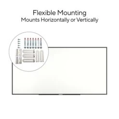 TRU RED™ Melamine Dry Erase Board, Black Frame, 8' X 4' (TR59357) -Prepa Furniture Shop E7FEEBD6 D7F7 4DF5 AEBAE93EBF05F107 s7