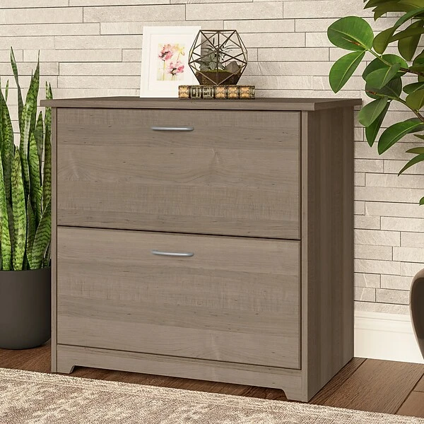 Bush Furniture Salinas 29.96" Accent Storage Cabinet With 3 Shelves, Reclaimed Pine (SAS147RCP-03) 1 Bush Furniture Salinas 29.96" Accent Storage Cabinet With 3 Shelves, Reclaimed Pine (SAS147RCP-03)