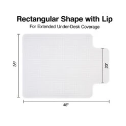 Quill Brand® BerberMat Chairmat, For Low Pile Carpets, Standard Lip, 36" X 48" 7 Quill Brand® BerberMat Chairmat, For Low Pile Carpets, Standard Lip, 36" X 48" -Prepa Furniture Shop ED93F2A6 051A 47D7 A39554F5C8068BF0 s7