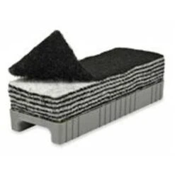 Chenille Craft® 12-in-1 Felt Whiteboard Eraser, Black