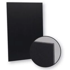 Flipside® Black On Black Foam Board; 20" X 30", 10 Sheets