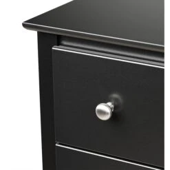 Prepac™ 53.25" Sonoma Tall 6 Drawer Chest, Black -Prepa Furniture Shop m000070442 s7 1