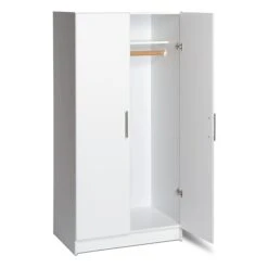 Prepac™ 65" Elite Wardrobe Cabinet, White