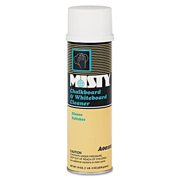 Misty® Water-Based Chalkboard And Whiteboard Cleaner, White, 20 Oz. 1 Misty® Water-Based Chalkboard And Whiteboard Cleaner, White, 20 Oz.
