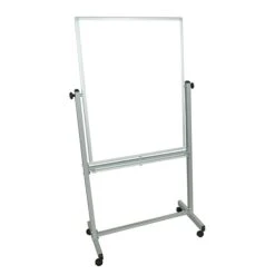 Luxor Double Sided Magnetic Dry-Erase Whiteboard, Aluminum Frame, 30" X 40" (MB3040WW)