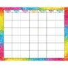 Trend® Colorful Brush Strokes (Monthly) Wipe-Off® Calendar