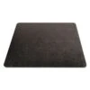 Deflect-O EconoMat 46" X 60" Occasional Use Chair Mat For Commercial Low Pile Carpeting, Black (CM11442FBLK)