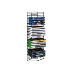 Atlantic® Onyx 28 DVDs Blu-Rays Tower (1331)