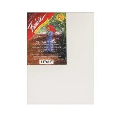 Fredrix Red Label Stretched Cotton Canvas, 11" X 14", 2/Pack (34933-Pk2)