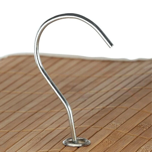 Honey Can Do 6 Shelf Bamboo Hanging Organizer 2 Honey Can Do 6 Shelf Bamboo Hanging Organizer - Image 2