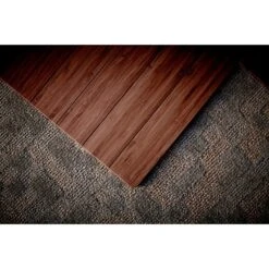 Anji Mountain Roll-Up Bamboo Chair Mat, Standard Lip, 44" X 52", Walnut 5 Anji Mountain Roll-Up Bamboo Chair Mat, Standard Lip, 44" X 52", Walnut -Prepa Furniture Shop m003630572 s7 4