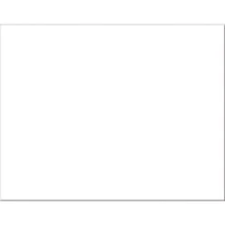 Peacock® 6-ply Poster Board, 22" X 28", 25 Sheets, White (PAC54611)