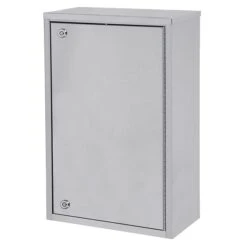 Omnimed Large Single Door Narcotic Cabinet - 4 Shelves - 8" D (181481)