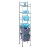 Honey Can Do 6 Tier Metal Storage Tower, Chrome (BTH-03484)