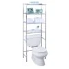 Honey Can Do 4-Tier Over The Toilet Space Saver, Chrome (BTH-05281)