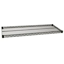 Focus Foodservice Green Epoxy Coated Wire Shelf, 14" X 48" (FF1448G)