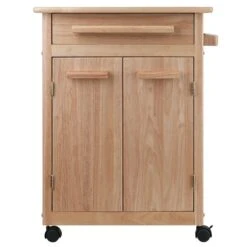 Winsome Wood Kitchen Cart, Natural, Single Drawer 9 Winsome Wood Kitchen Cart, Natural, Single Drawer -Prepa Furniture Shop m006963419 s7